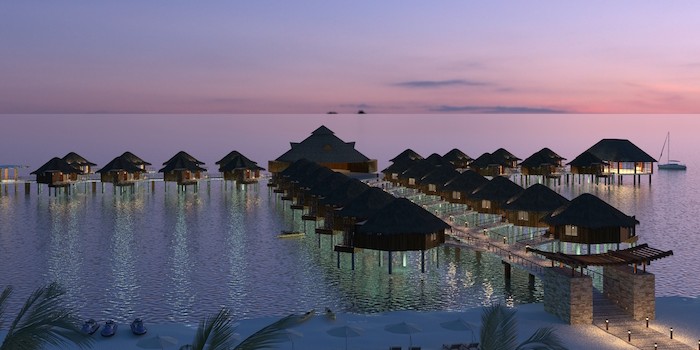 Luxury Mexico Over The Water Bungalows