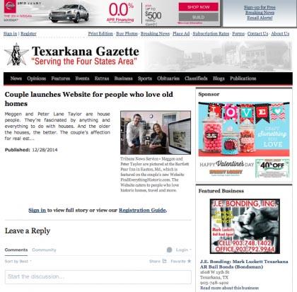 Texarkana Gazette - December 28, 2014
