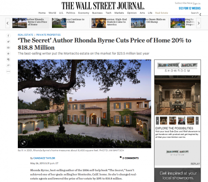 Wall Street Journal Mansion - May 26, 2015